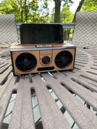 SEVIZ RETRO20W 레트로 블루투스 스피커 — 5점을 준 리뷰어가 2020년 7월 올린 사용 사진