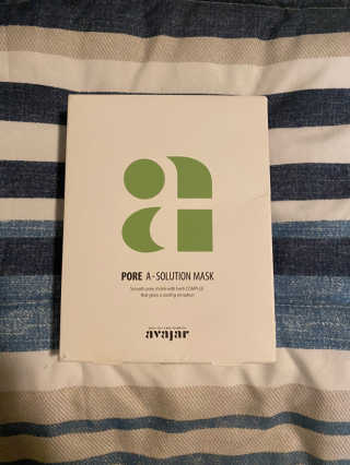 Avajar A-Solution 마스크 — 5점을 준 리뷰어가 2020년 12월 올린 사용 사진