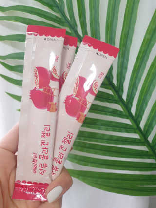 365더건강 에버뷰티 석류콜라겐 젤리 — 5점을 준 리뷰어가 2020년 6월 올린 사용 사진