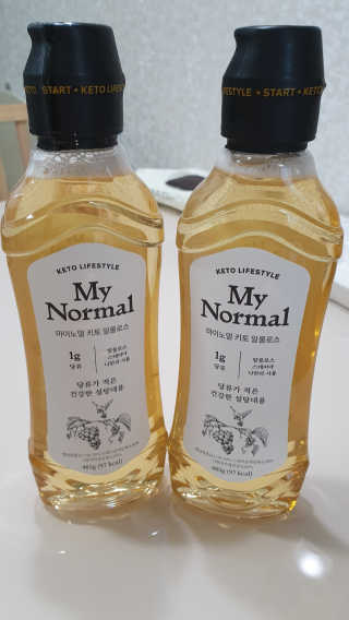 마이노멀 키토 알룰로스 2개 — 5점을 준 리뷰어가 2020년 6월 올린 사용 사진