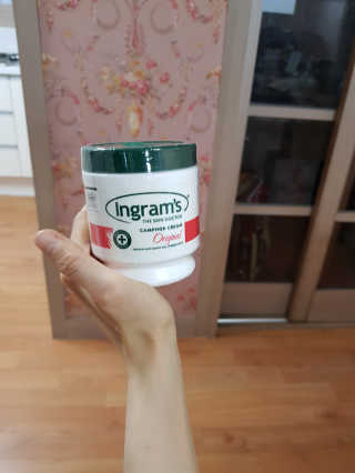 인그람스 캠퍼 크림 오리지널 300ml — 4점을 준 리뷰어가 2020년 4월 올린 사용 사진