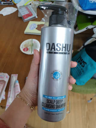 다슈코리아 다슈 데일리 두피 딥 클렌징 샴푸 500ml — 5점을 준 리뷰어가 2020년 10월 올린 사용 사진