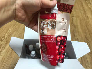 자연에온 몽모랑시 타트체리 착즙 100mL 10개입 2BOX — 3.5점을 준 리뷰어가 2020년 10월 올린 사용 사진