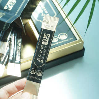 헬스업_천명진프리미엄홍삼스틱_10ml x 30포 — 5점을 준 리뷰어가 2020년 7월 올린 사용 사진