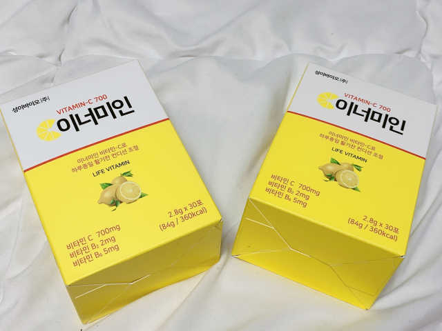 이너미인 VITAMIN-C 700 리뷰 사진