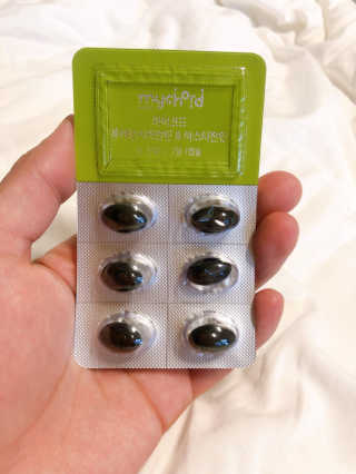 JW중외제약 마이코드 루테인지아잔틴 아스타잔틴 — 5점을 준 리뷰어가 2020년 7월 올린 사용 사진