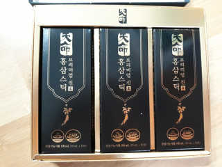 헬스업_천명진프리미엄홍삼스틱_10ml x 30포 — 5점을 준 리뷰어가 2020년 8월 올린 사용 사진