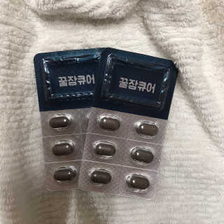 조은약초 꿀잠큐어 제주 감태추출물 감태정 600mg — 5점을 준 리뷰어가 2020년 7월 올린 사용 사진