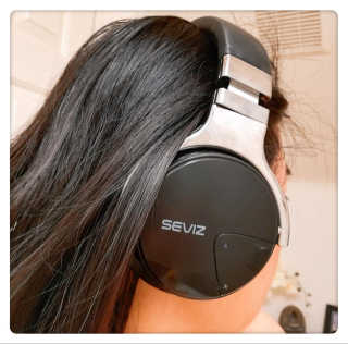 SEVIZ Bluetooth Headphones 10 3color — 4점을 준 리뷰어가 2020년 6월 올린 사용 사진