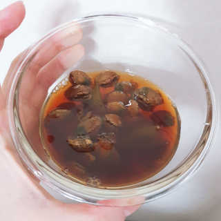 바다는다웰빙이다 완도사랑 전복죽 250g - 2팩 + 전복장조림 2팩 — 5점을 준 리뷰어가 2020년 11월 올린 사용 사진