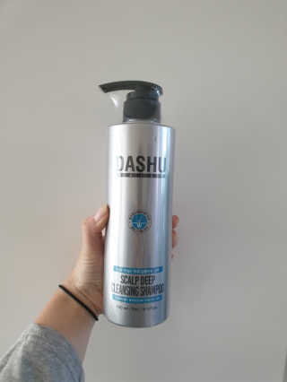 다슈코리아 다슈 데일리 두피 딥 클렌징 샴푸 500ml — 5점을 준 리뷰어가 2020년 10월 올린 사용 사진