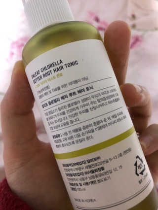 달리프 클로렐라 베러 루트 헤어토닉 100ml — 5점을 준 리뷰어가 2020년 10월 올린 사용 사진