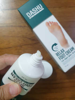다슈코리아 다슈 데일리 릴렉스 풋크림 70ml — 5점을 준 리뷰어가 2020년 12월 올린 사용 사진