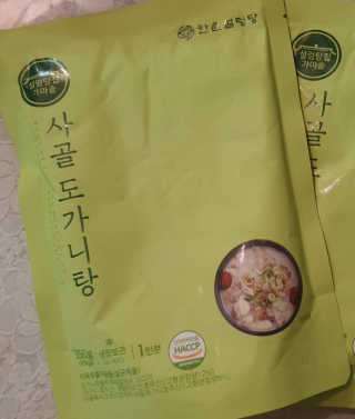 한촌몰 설렁탕집 가마솥 도가니탕 350g x 2팩 — 5점을 준 리뷰어가 2020년 8월 올린 사용 사진