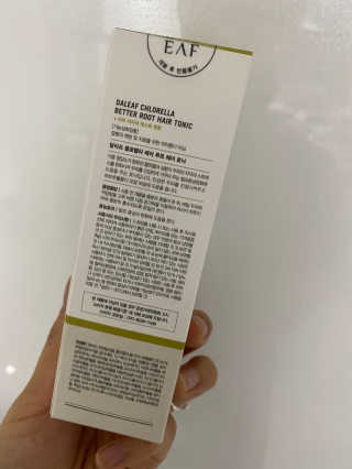 달리프 클로렐라 베러 루트 헤어토닉 100ml — 5점을 준 리뷰어가 2020년 11월 올린 사용 사진