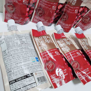 자연에온 몽모랑시 타트체리 착즙 100mL 10개입 2BOX — 5점을 준 리뷰어가 2020년 9월 올린 사용 사진