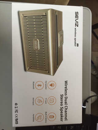 SEVIZ GOLD20W 레트로 블루투스 스피커 — 5점을 준 리뷰어가 2020년 6월 올린 사용 사진