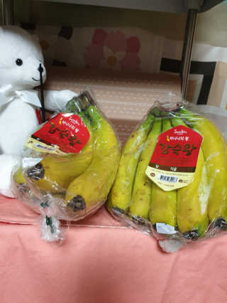 [스미후루] 감숙왕 바나나 2팩 2.6kg 이벤트 — 5점을 준 리뷰어가 2020년 10월 올린 사용 사진