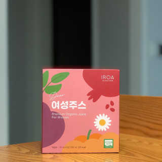 이로아 디어 여성주스_10포 — 5점을 준 리뷰어가 2020년 11월 올린 사용 사진