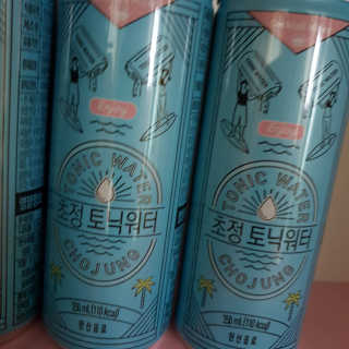 일화 소주와환상궁합 세계 3대 광천수로만든 초정토닉워터 — 4점을 준 리뷰어가 2020년 4월 올린 사용 사진