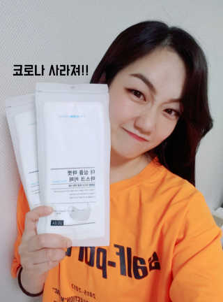 [더심플마켓] 마스크키퍼 — 3.5점을 준 리뷰어가 2020년 4월 올린 사용 사진