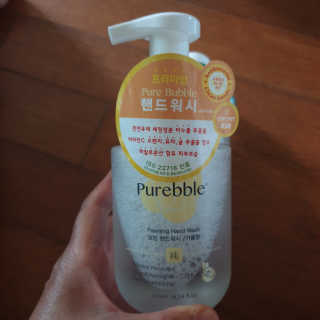 Purebble 당김없이 속촉촉_퓨어블 핸드워시 3종 [랜덤발송] — 5점을 준 리뷰어가 2020년 7월 올린 사용 사진