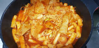 화곡미담 옛날 떡볶이 — 4점을 준 리뷰어가 2020년 4월 올린 사용 사진
