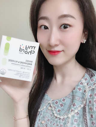 JW중외제약 마이코드 루테인지아잔틴 아스타잔틴 — 5점을 준 리뷰어가 2020년 7월 올린 사용 사진