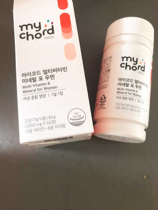 JW중외제약 마이코드 멀티비타민미네랄 포 우먼 — 5점을 준 리뷰어가 2020년 7월 올린 사용 사진