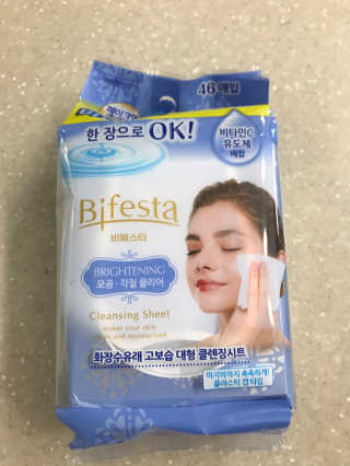 미세먼지 철벽방어 - 비페스타 클렌징오일+워터+시트 — 5점을 준 리뷰어가 2020년 4월 올린 사용 사진