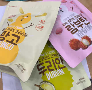 BASSAK 바삭 프리즈 크리스피 3종 — 5점을 준 리뷰어가 2020년 11월 올린 사용 사진