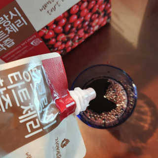 자연에온 몽모랑시 타트체리 착즙 100mL 10개입 2BOX — 5점을 준 리뷰어가 2020년 10월 올린 사용 사진