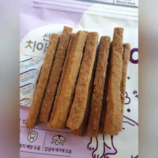 My Pet Care 천연단백질 치아건강에 개좋아 — 5점을 준 리뷰어가 2020년 12월 올린 사용 사진