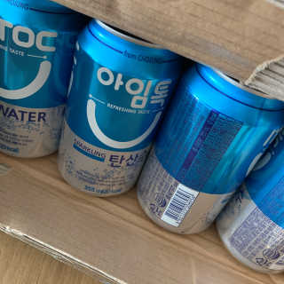 일화 아임톡 탄산수 355ml X 24캔 — 4점을 준 리뷰어가 2020년 4월 올린 사용 사진