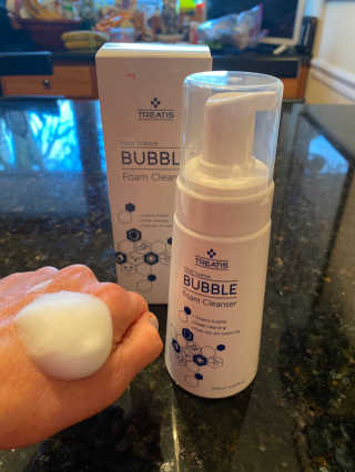 트리티스 [TREATIS] Bubble Foam Cleanser 200ml — 4.5점을 준 리뷰어가 2021년 1월 올린 사용 사진