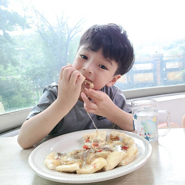 [풀무원] 노엣지 꽉찬토핑 피자 3종 리뷰 사진