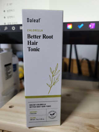 달리프 클로렐라 베러 루트 헤어토닉 100ml — 5점을 준 리뷰어가 2020년 11월 올린 사용 사진