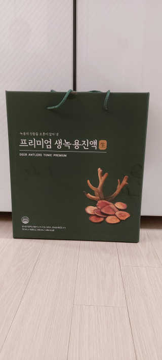 서울약사신협 약사신협_생녹용 진액_70ml x 30포 — 5점을 준 리뷰어가 2020년 9월 올린 사용 사진