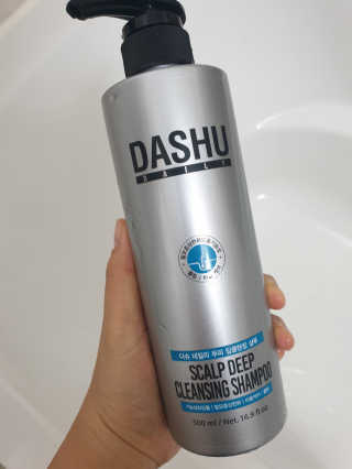 다슈코리아 다슈 데일리 두피 딥 클렌징 샴푸 500ml — 5점을 준 리뷰어가 2020년 11월 올린 사용 사진