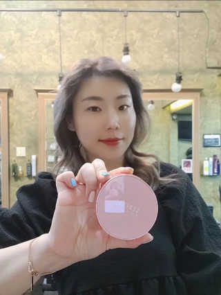 세렌디뷰티 레드 프로폴리스 모이스처 트리플 쿠션 — 5점을 준 리뷰어가 2020년 8월 올린 사용 사진