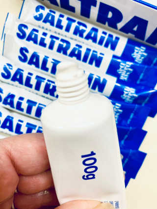 솔트레인 SALTRAIN 그레이 솔트 덴탈 케어 세트 — 5점을 준 리뷰어가 2020년 11월 올린 사용 사진