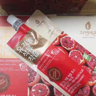 자연에온 유기농 석류 착즙 100mL 10개입 2BOX — 4점을 준 리뷰어가 2020년 11월 올린 사용 사진
