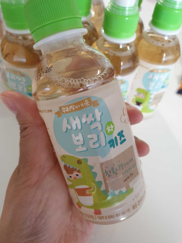 새싹보리차 키즈 12병 리뷰 사진