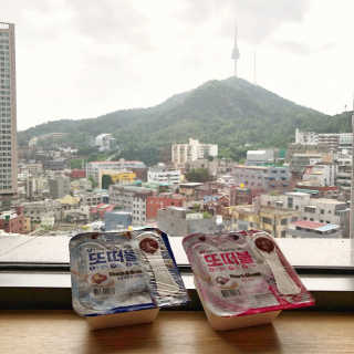 남양유업 또깍 접어 떠먹는 불가리스 2종 — 5점을 준 리뷰어가 2020년 8월 올린 사용 사진