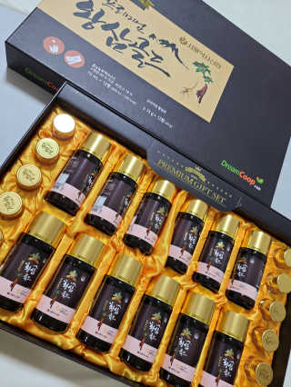 서울약사신협_프리미엄황삼골드_3.75g x 12환+75mgx12병 — 5점을 준 리뷰어가 2020년 9월 올린 사용 사진