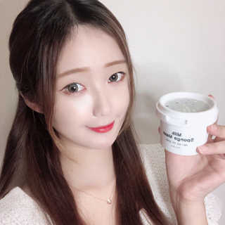 리더스코스메틱 리더스 밀크 스폰지 마스크 — 5점을 준 리뷰어가 2020년 9월 올린 사용 사진