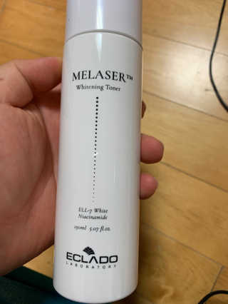 ECLADO 에끌라두 멜라이져 화이트닝 토너 — 3점을 준 리뷰어가 2020년 9월 올린 사용 사진