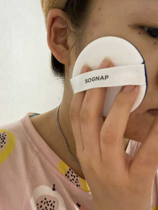 [소그냅] 빅 쿨링핏 썬쿠션 SPF 50+PA++++ — 5점을 준 리뷰어가 2020년 4월 올린 사용 사진