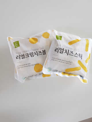 가치식탁 리얼치즈스틱, 리얼크림치즈볼 — 5점을 준 리뷰어가 2020년 5월 올린 사용 사진