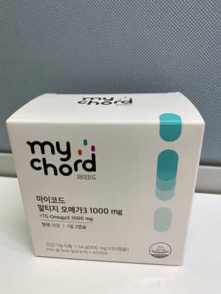 JW중외제약 마이코드 알티지 오메가3 1000 mg — 5점을 준 리뷰어가 2020년 7월 올린 사용 사진
